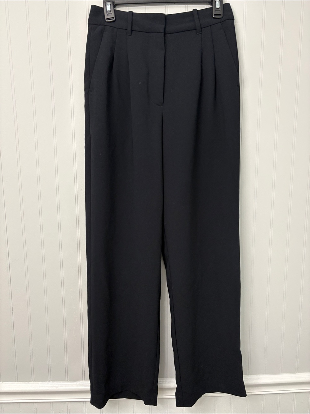 Wilfred Aritzia The Effortless Pant Women Size 8 Black - Picture 1 of 8